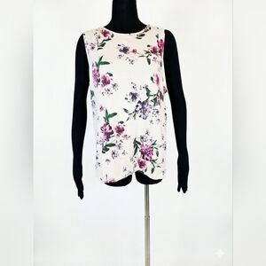 Croft & Barrow Floral Sleeveless Women's Top